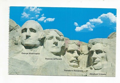 C1 - Cp Cartolina United States Mount Rushmore - Fp Vg 1992