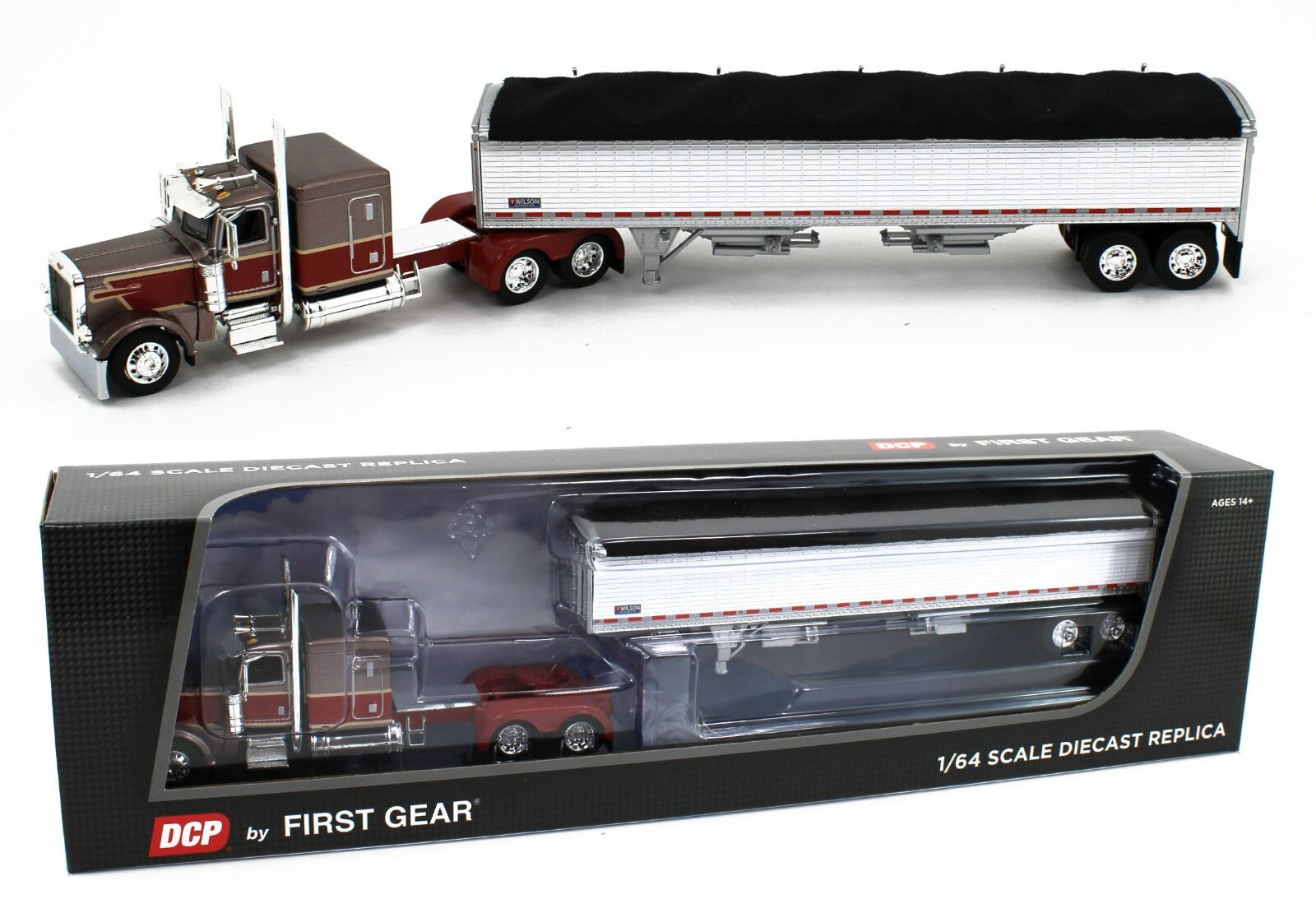 DCP ダイキャストプロモーション 1/64 PETERBILT 389 白 DCP ダイキャストプロモーション 1/64 PETERBILT 389 白 1/64
