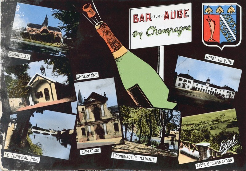 *35628 Cpsm 10 Bar Sur Aube