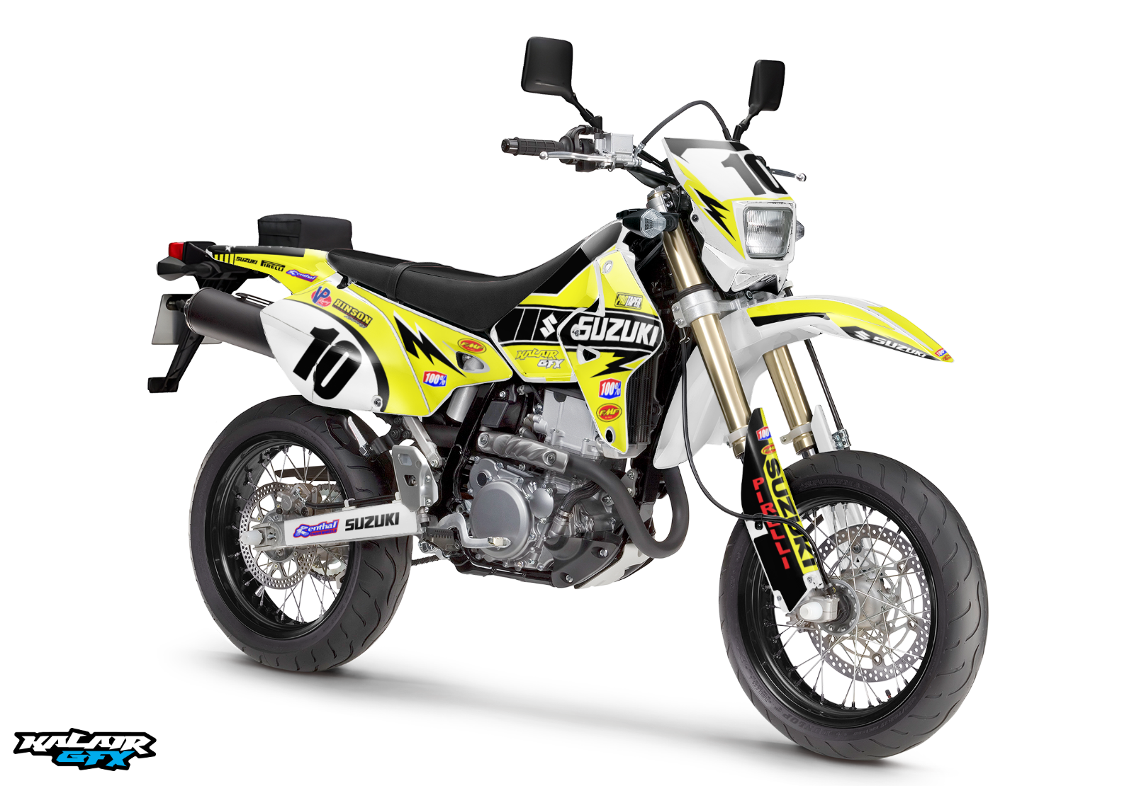 Graphics kit for Suzuki DRZ400 SM S E (All years) SPEED