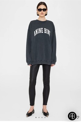Anine Bing Tyler logo-print sweatshirt Size XS-S-M-L-XL