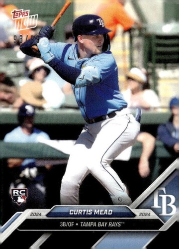 2024 Topps Now Road to Opening Day - Curtis Mead #OD-34
