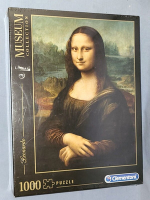 New Clementoni Mona Lisa Jigsaw Puzzle MISB 1000 Pieces Italy