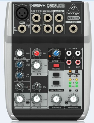 WHARFEDALE PRO Connect 802 USB Mischpult Mixer f Studio Recording Karaoke Live