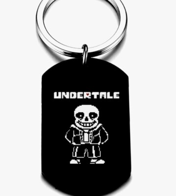 Undertale Sans Hot  Video Game Cute Art Keychain