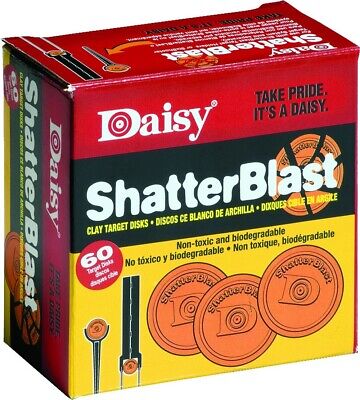 Daisy 2'' Shatter Blast Target Sealed Plastic Box 60 Count - 873