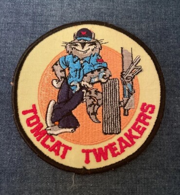 Vintage Tomcat Tweakers 4  Patch Mint
