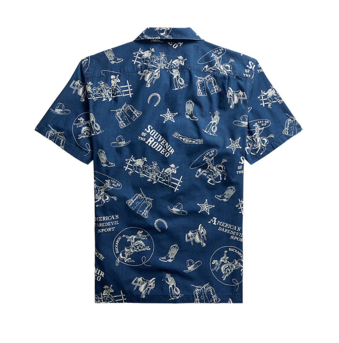 Ralph Lauren RRL Lightweight Japanese Cotton Rodeo Print