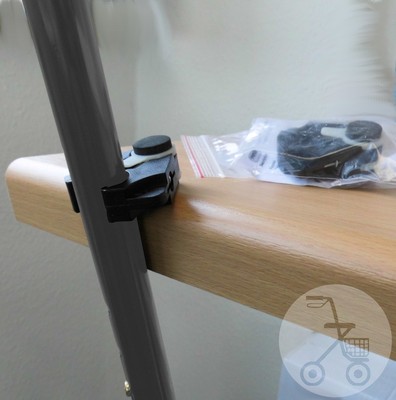 Stockhalter Frosch NEU festgeklemmt stehen Rollator Gehstock Krücken Stock 
