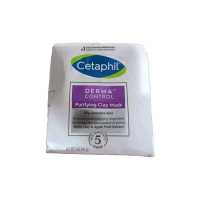 Derma  Control, Purifying Clay Beauty Mask, Fragrance Free, 3 oz (85 g)