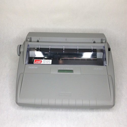 1994 Brother SX-4000 on the Typewriter Database