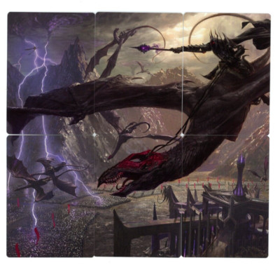 MTG - Flight Of The Witch-King Scene Art Cards Magic cards MTG Lord Of The Rings