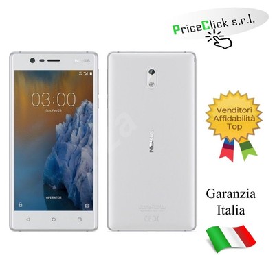 NOKIA 3 TIM 0707828 BIANCO GARANZIA 24 MESI ITALIA