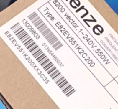 NEW LENZE E82EV551K2C200 PLC FREQUENCY INVERTER 8200 VECTOR 0.55kW