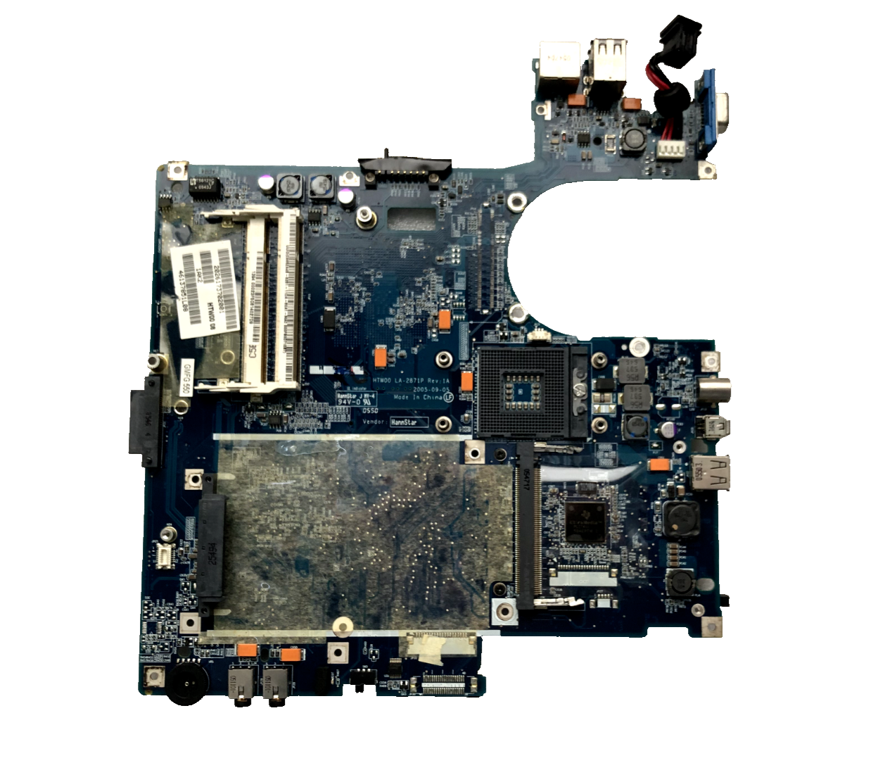 ✔️Original Toshiba Satellite M70 Motherboard W/ Jack Power ✔️Original Toshiba Satellite M70 Motherboard W/ Jack Power