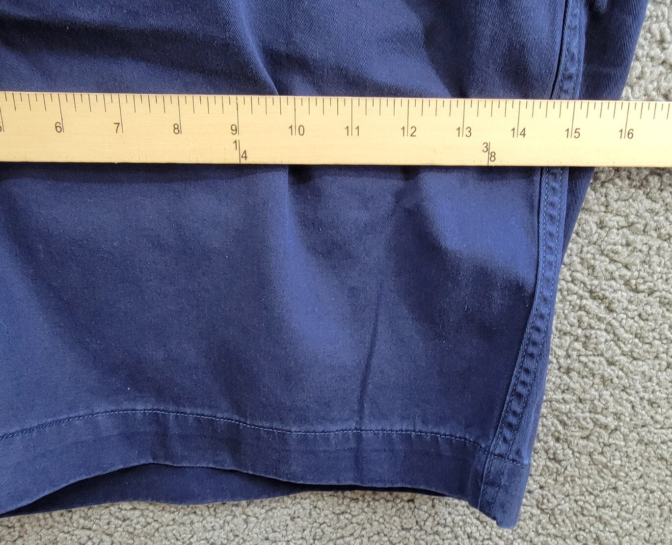 Polo Ralph Lauren Big & Tall Classic-Fit Chino Shorts Men's 46B/46G Navy Button~ - Picture 6 of 18
