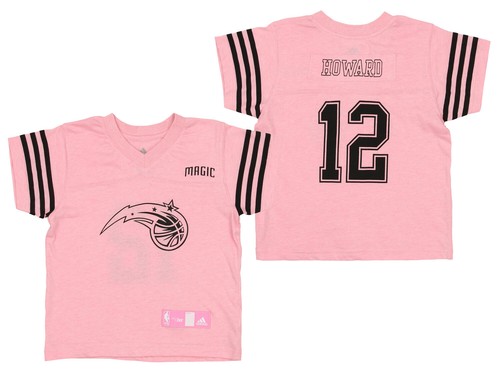 Adidas NBA Girls (4-6X) Orlando Magic Dwight Howard #12 Модная трикотажная рубашка