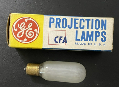 GE CFA GE Projection Lamp 100W 115-120V - New/old stock