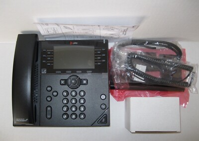 Polycom VVX 450 PoE IP Business Phone 2200-48840-025 LOT OF 3 - Open Boxes