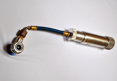 Car AC HVAC/R Tool 2oz Compressor Oil/UV Dye Injector Syringe Low Quick Coupler