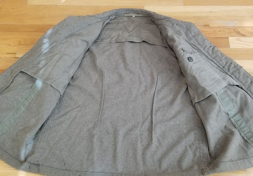 vintage Val mehler A.G. Germany wool military jacket original size 8 L large