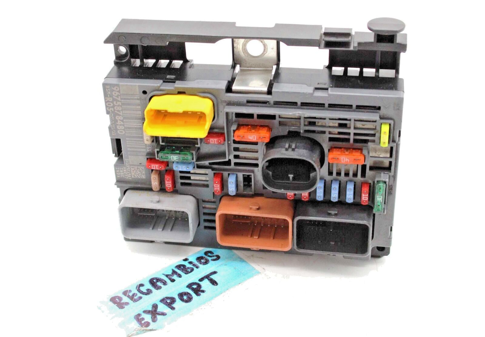 Fuse box Peugeot 407 607 Citroen C4 C5 9675878480 | eBay