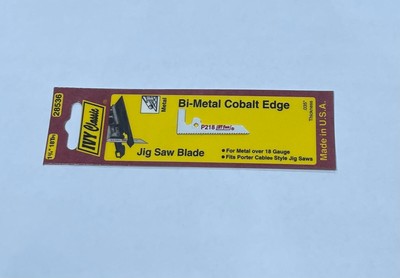 1 3/4'' 18TPI Bi-Metal Cobalt Edge Jig Saw Blade x2