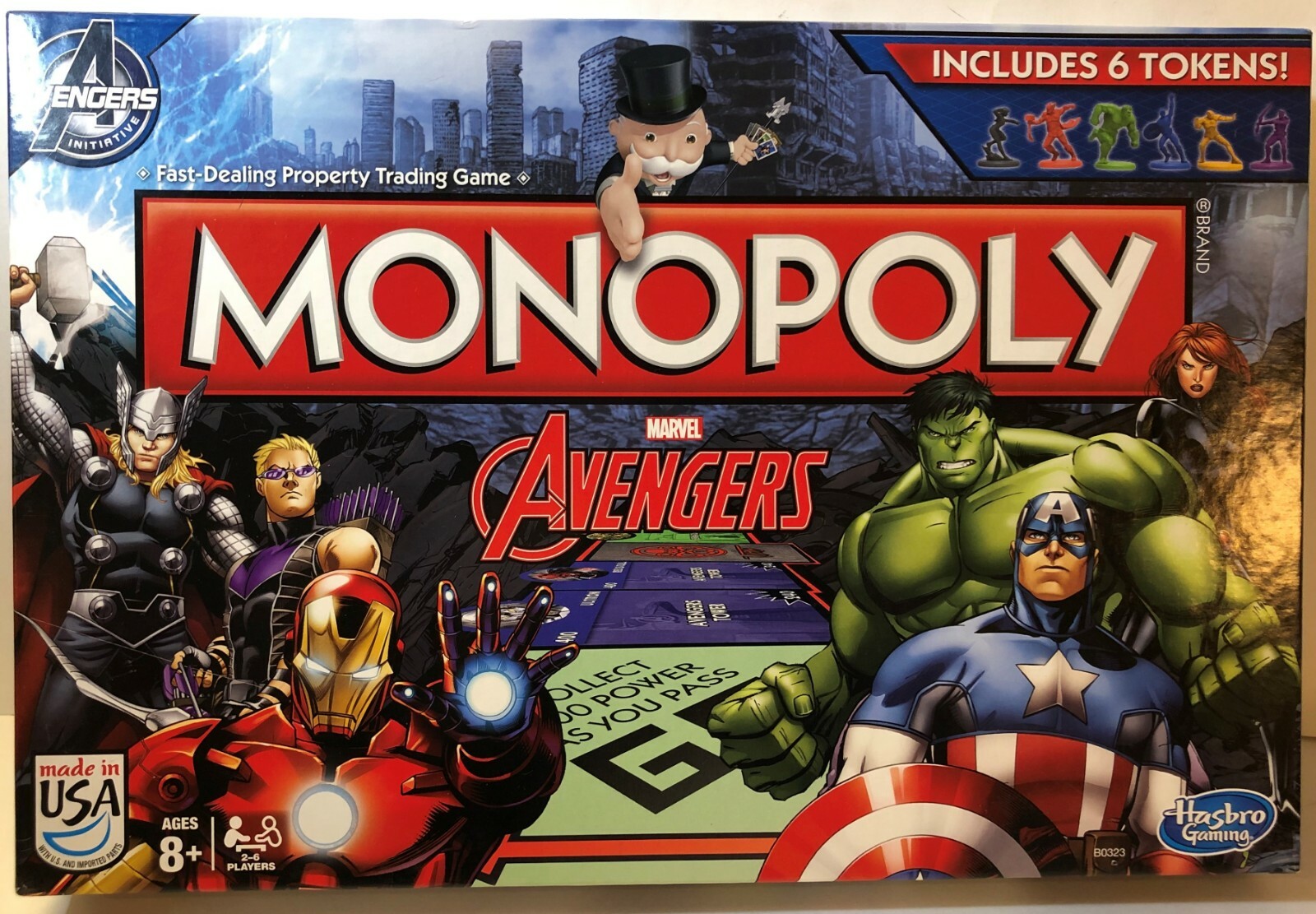 Marvel Avengers Initiative Edition Monopoly Game COMPLETE | eBay