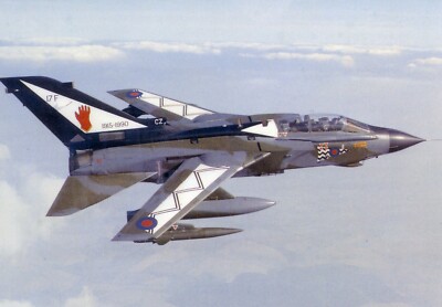  TORNADO 17 SQUADRON RAF BRUGGEN POSTCARD