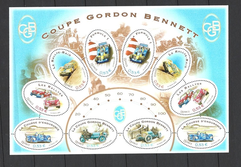 B76- Bloc Feuillet Bf86 - Coupe Gordon Bennett - 2005 Neuf**