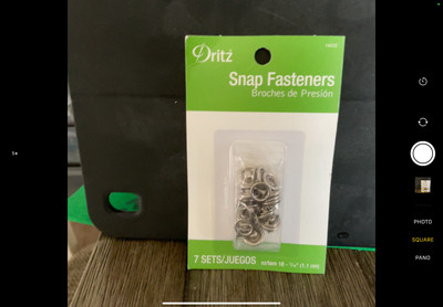 dritz snap fasteners 7 sets 7/8 in