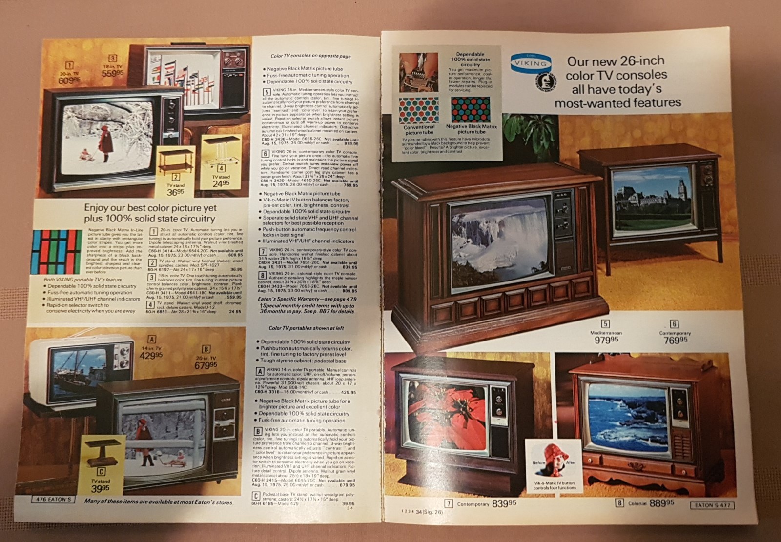 Vintage EATON’S Fall & Winter Catalog 1975