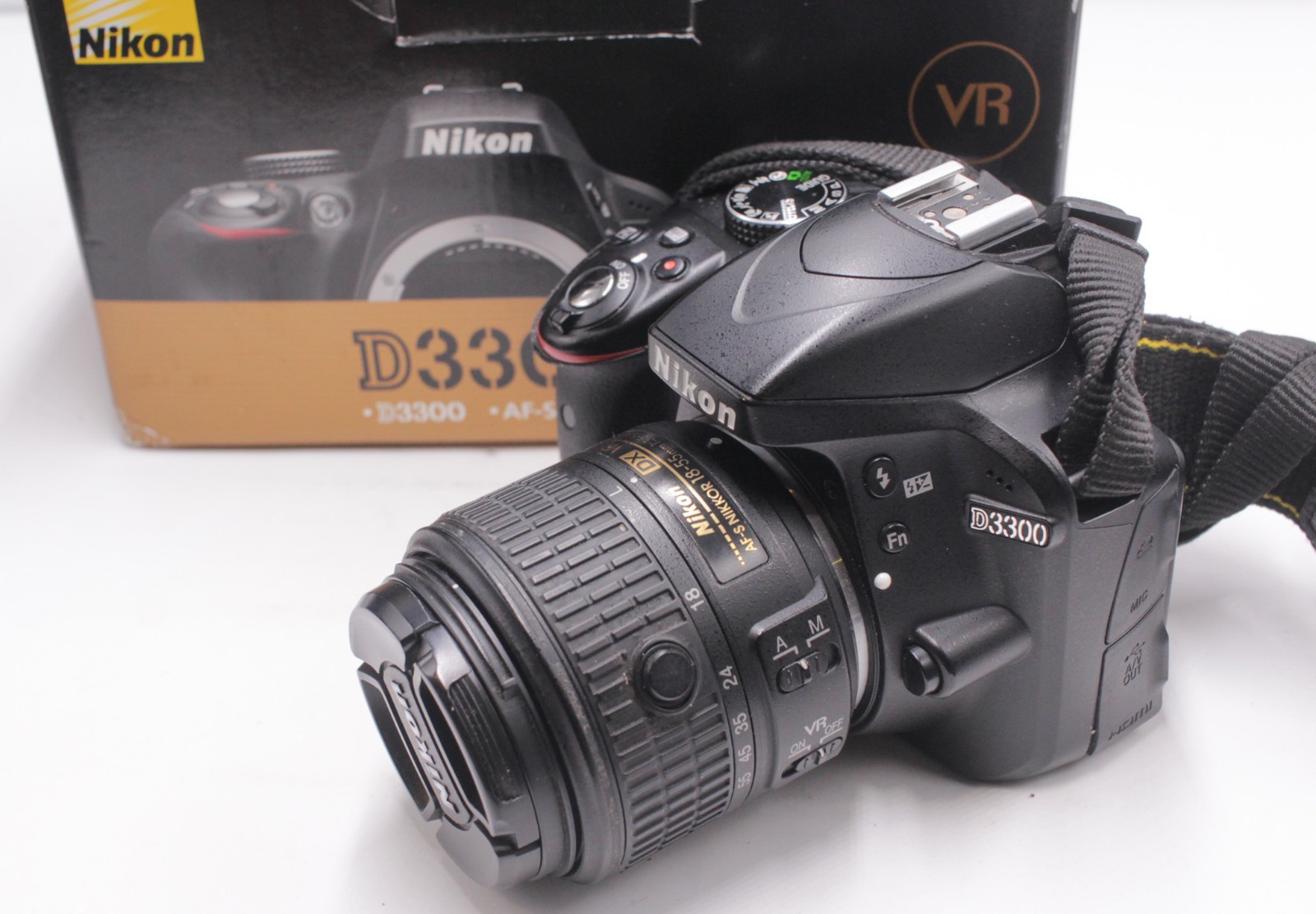Nikon D3300 24.2MP Digital SLR DSLR Camera - 8919 SHUTTER