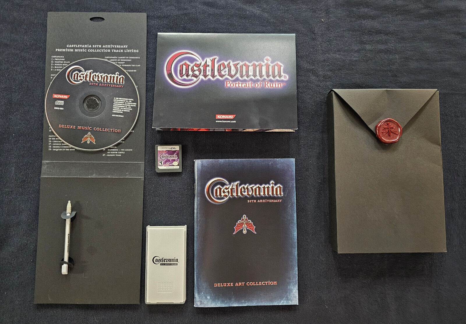 Castlevania: Portrait of Ruin 20th Anniversary Deluxe Art Collection Nintendo DS Castlevania: Portrait of Ruin 20th Anniversary Deluxe Art Collection Nintendo DS