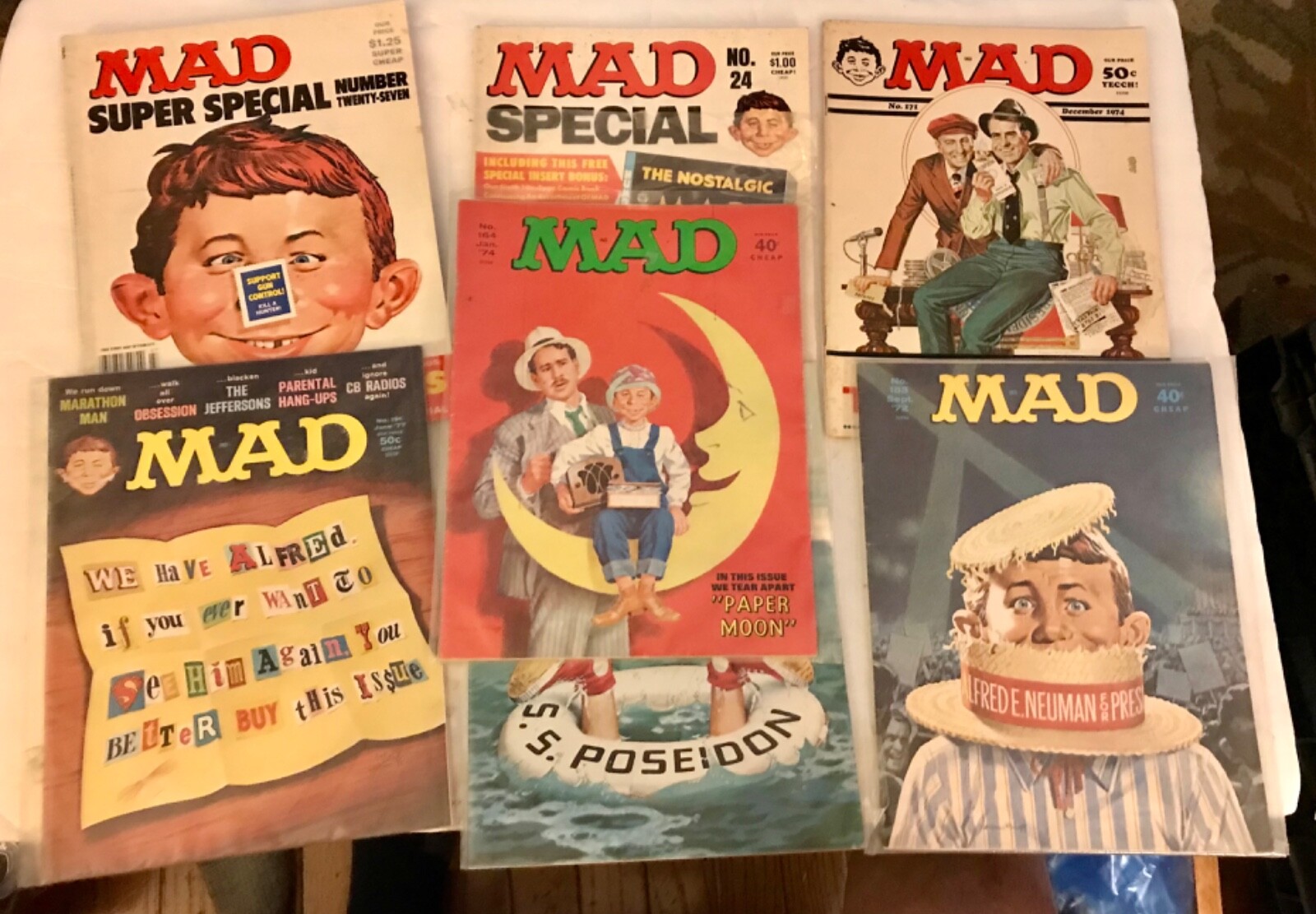 【激レア/ビンテージ/70s】MADマッド マガジン 1970年7月版 7- 1970's Mad Magazines no comic in special #24 | eBay