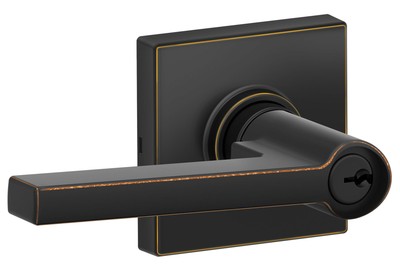 Schlage J54-SOL-COL Solstice Single Cylinder Keyed Entry Door - Bronze