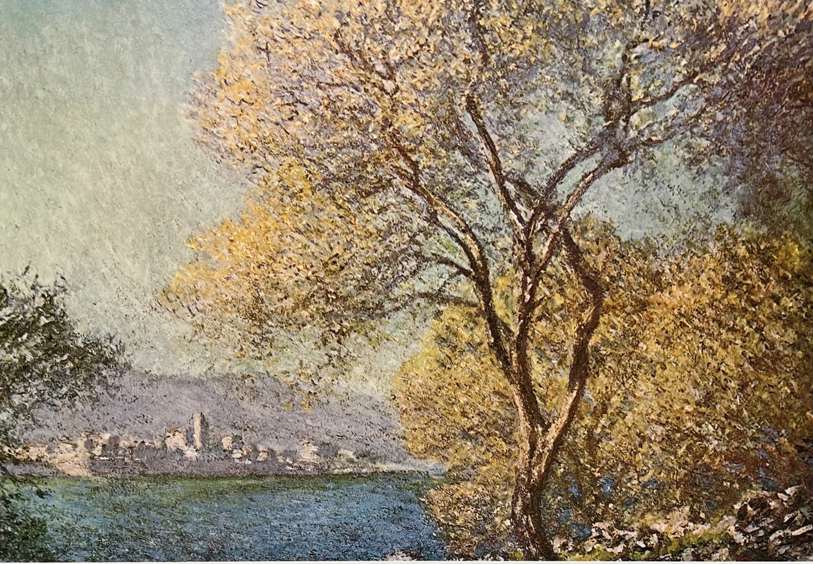 Claude Monet ANTIBES Lithograph Art 16