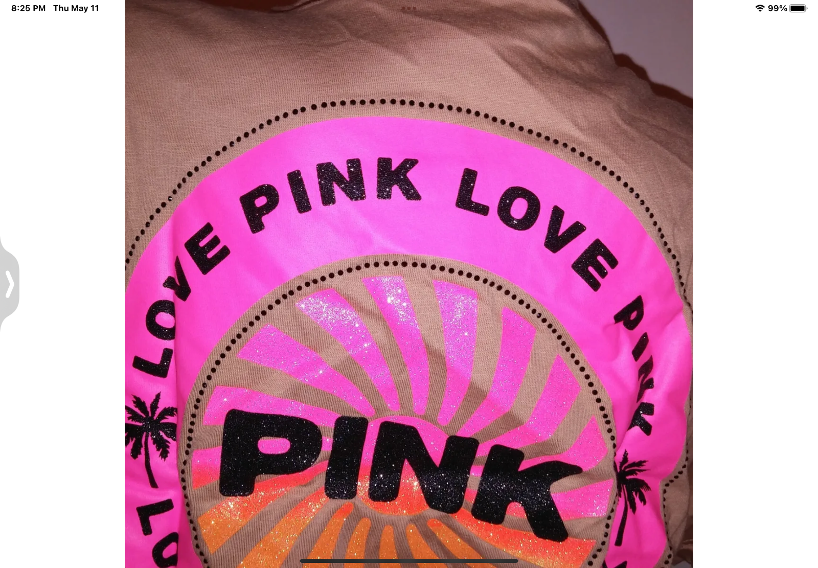 ☆Victoria's secret 最新ピンクストライプロゴラップタオル☆ Amazon.com: Victoria's Secret Rhinestone Logo Cotton Shine