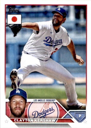 topps japan edition 2023 カーショー Kershaw Clayton Kershaw 2023 Topps Japan Edition #66 Gold 07/25 Los