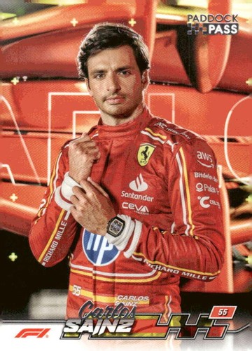 2024 Topps Paddock Pass Formula 1 - Carlos Sainz #54