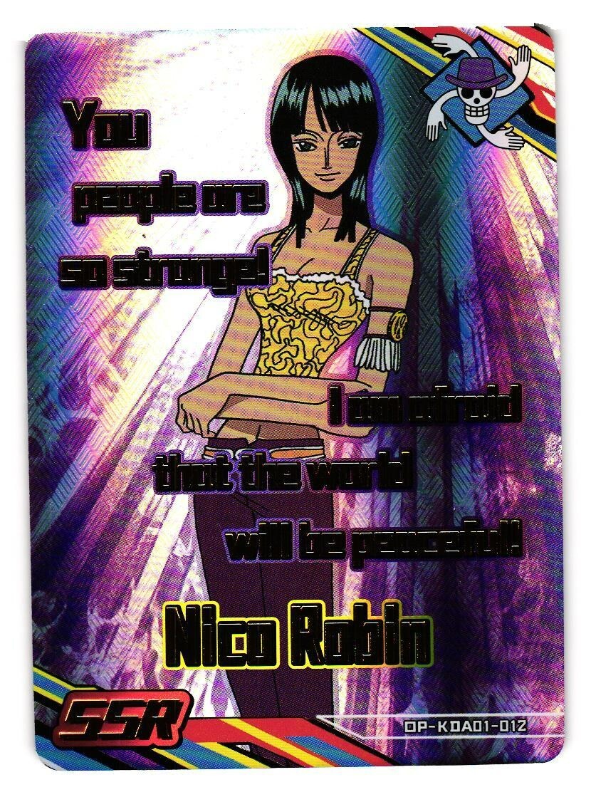 カードダスその他 ONE PIECE nico robin CHN OP09-033 Nico Robin (C) – TCG Corner