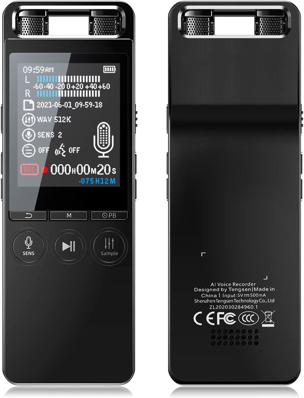 With Playback Recording Pen Device Audio Tape  Intelligen