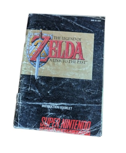 The Legend of Zelda: A Link to the Past SNES 1992 ( BOOKLET