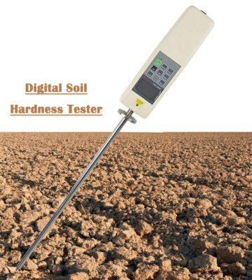 Digital Soil Hardness Tester Meter Gauge Soil Penetrometer Test Depth 0 to 450mm