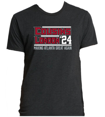 Triblend Kirk Cousins Drake London 24 Shirt