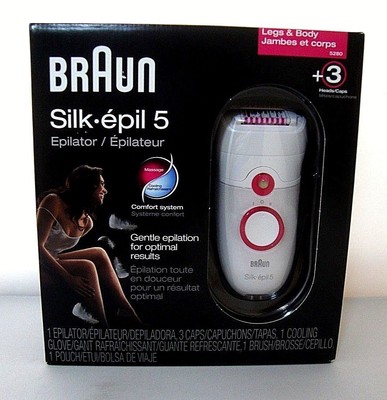 Braun Silk-épil 5 Power 5280 Women's Epilator, Electric Hair Removal...