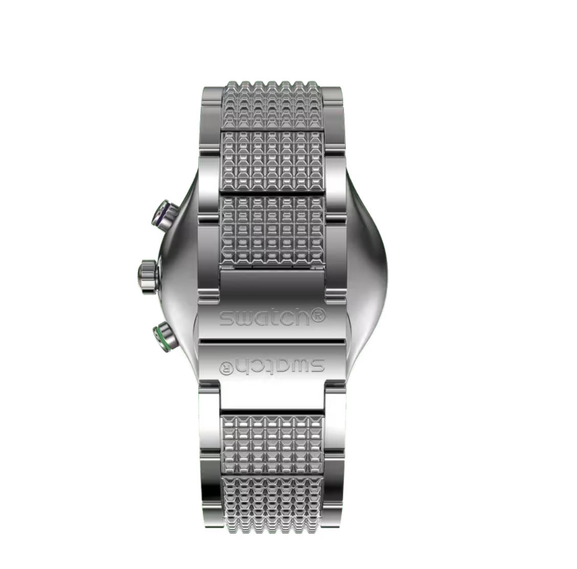 Pre-owned Swatch Limited Swiss  Paradons Yvs100g Pride Collection Watch (unique Color)