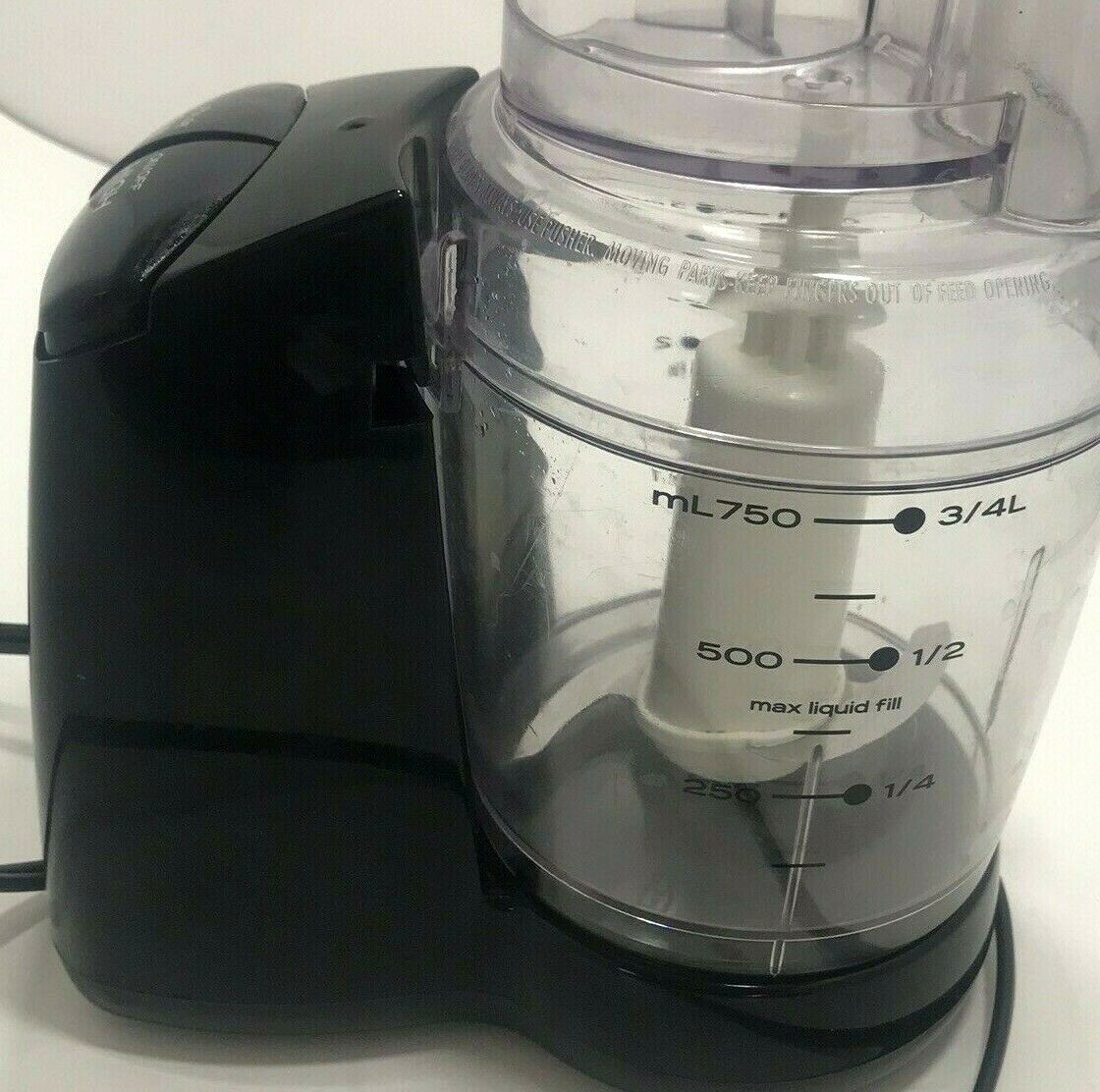 Food Processor Food Network 3 Cup Model 70403 Black