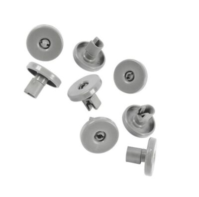 Genuine OEM Electrolux Dishlex Dishwasher Lower Rack Wheels - Complete Roller Ki