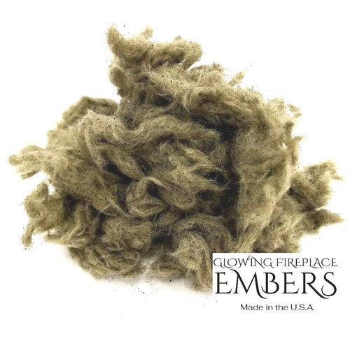 Glowing Fireplace Embers Rockwool For Gas Logs, Gas Fireplaces and Inserts, 4 oz